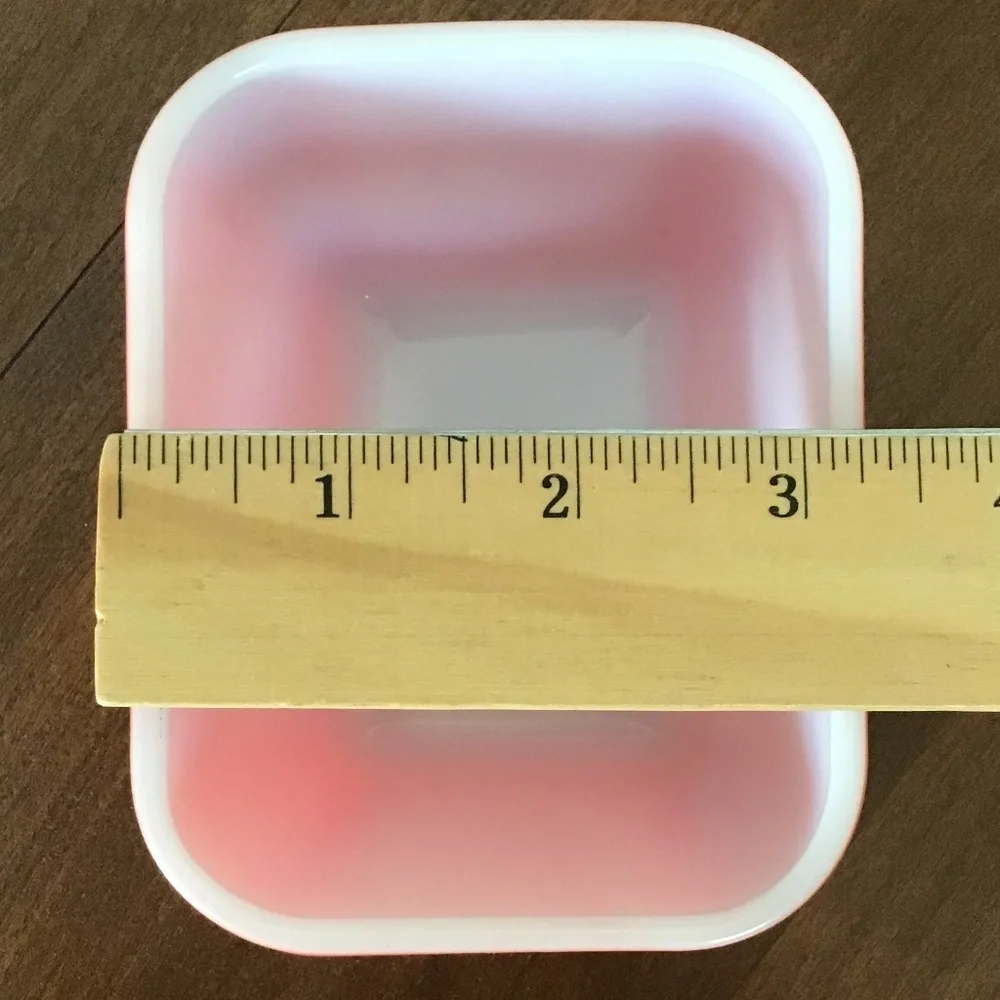 Pyrex Vintage Refrigerator Dish with Lid Primary Red